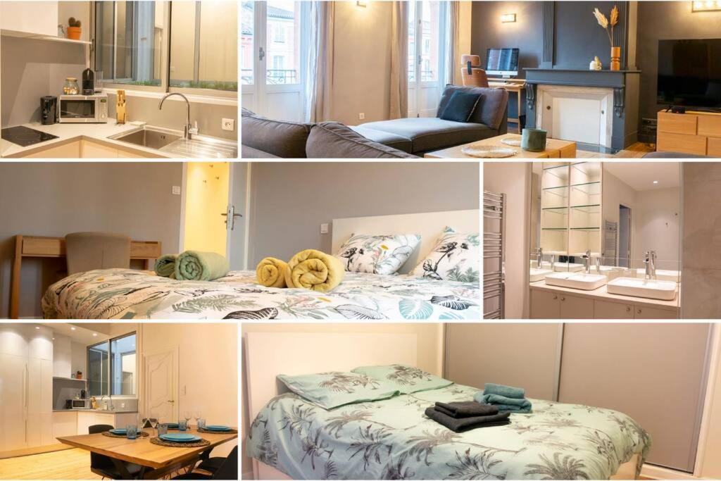 Confort Appartement 110 m² CleanNcosy Toulouse Hypercentre Esterno foto